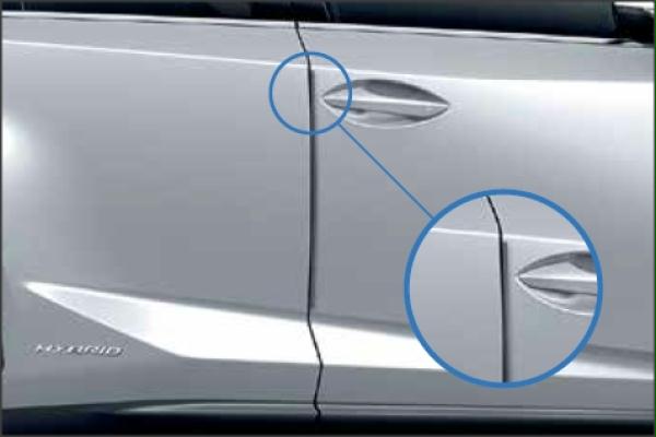 Защита дверных кромок, синий металлик Lexus PT9367815008
