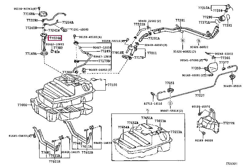 Топливный фильтр лексус gx470